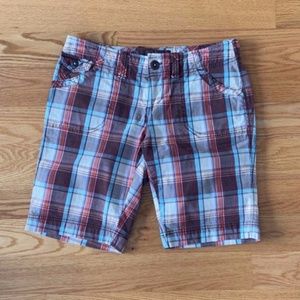 Maurices Plaid Bermuda Shorts (3/4)